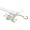 2 wire End Cap - White