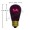 11S14 Sign Bulb Transparent Purple
