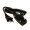 2 WIRE BLACK STEADY BURN POWER CORD - Black