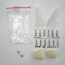 10AMP 6 PIN MOLEX CONNECTOR W/PINS - Each