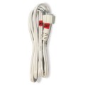 CROWN ROPE LIGHT 3 WIRE 1/2" 6FT (12 or 24VOLT) POWER CORD (5/BAG) - Pack/5