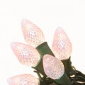 OUT OF STOCK--25 LIGHT 12 IN SPACE C7 WINTER WHITE LIGHT SET - BAG