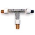 CROWN ROPE LIGHT 3 WIRE 1/2" T CONNECTOR 5/BAG - Pack/5
