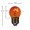 7 watt G12.5 Transparent Amber