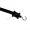 2 Wire End Cap - Black