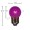 7 watt G12.5 Transparent Pink