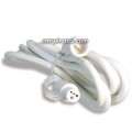 CROWN ROPE LIGHT 3 WIRE 1/2" 6FT MALE-FEMALE EXTENSION (5/BAG) - BAG