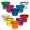 Universal 090 Turbo Fixture Base Color Options