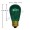 11S14 Sign Bulb Transparent Green
