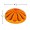 Universal 090 Turbo Fixture Cap Orange