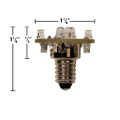 REPLACED BY 227TTSMDE10--DOUBLE T LED E-10 BASE 60V WHITE - 10 / PACK