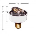 E-14 BASE 240Volt ADAPTOR STROBE - Each