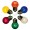 7.5 watt S11 Medium Base Transparent Color Options