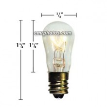 S6 6watt 240 volt Clear