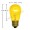 11S14 Sign Bulb Transparent Yellow