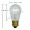 11S14 Sign Bulb Transparent Clear
