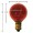 24V 5 WATT RED SPORTS ARENA GAME BULB - Pack (10 bulbs)