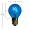 7 watt G8 Transparent Blue