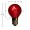 7 watt G8 Transparent Red