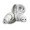 SOLD OUT SEE 206SB-6FF---CROWN ROPE LIGHT 2 WIRE 1/2" 2 FT EXTENSION FEMALE TO FEMALE(5/BAG) - BAG